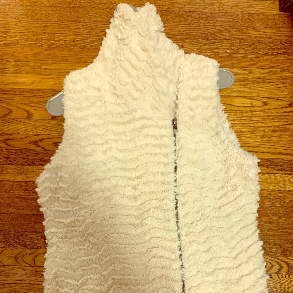 Patagonia Vintage Sherpa White Vest